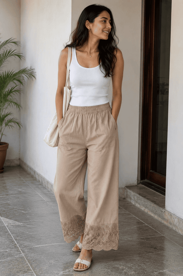 KOREAN LACE PANTS