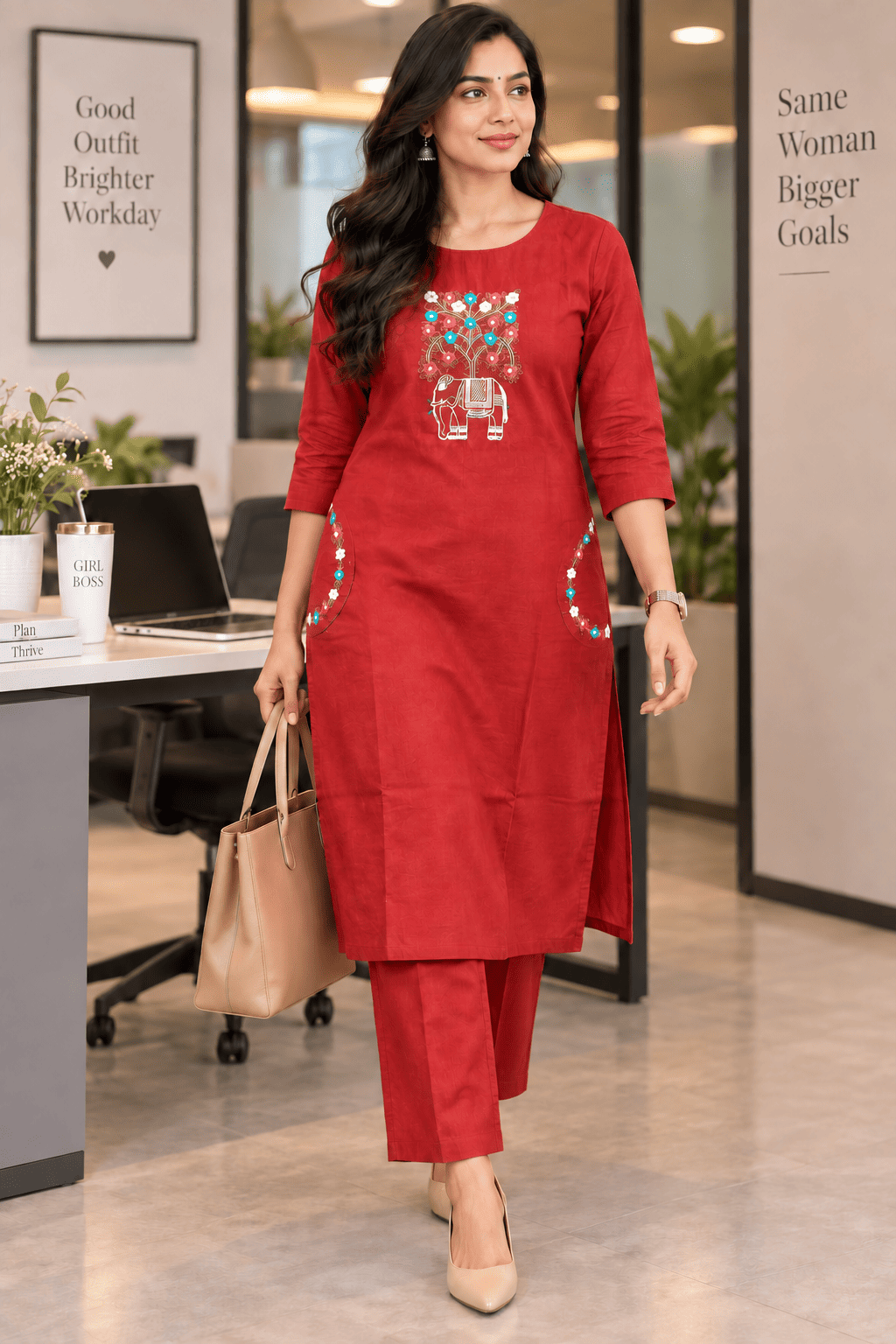 PURE COTTON EMBROIDERY COORD SETS