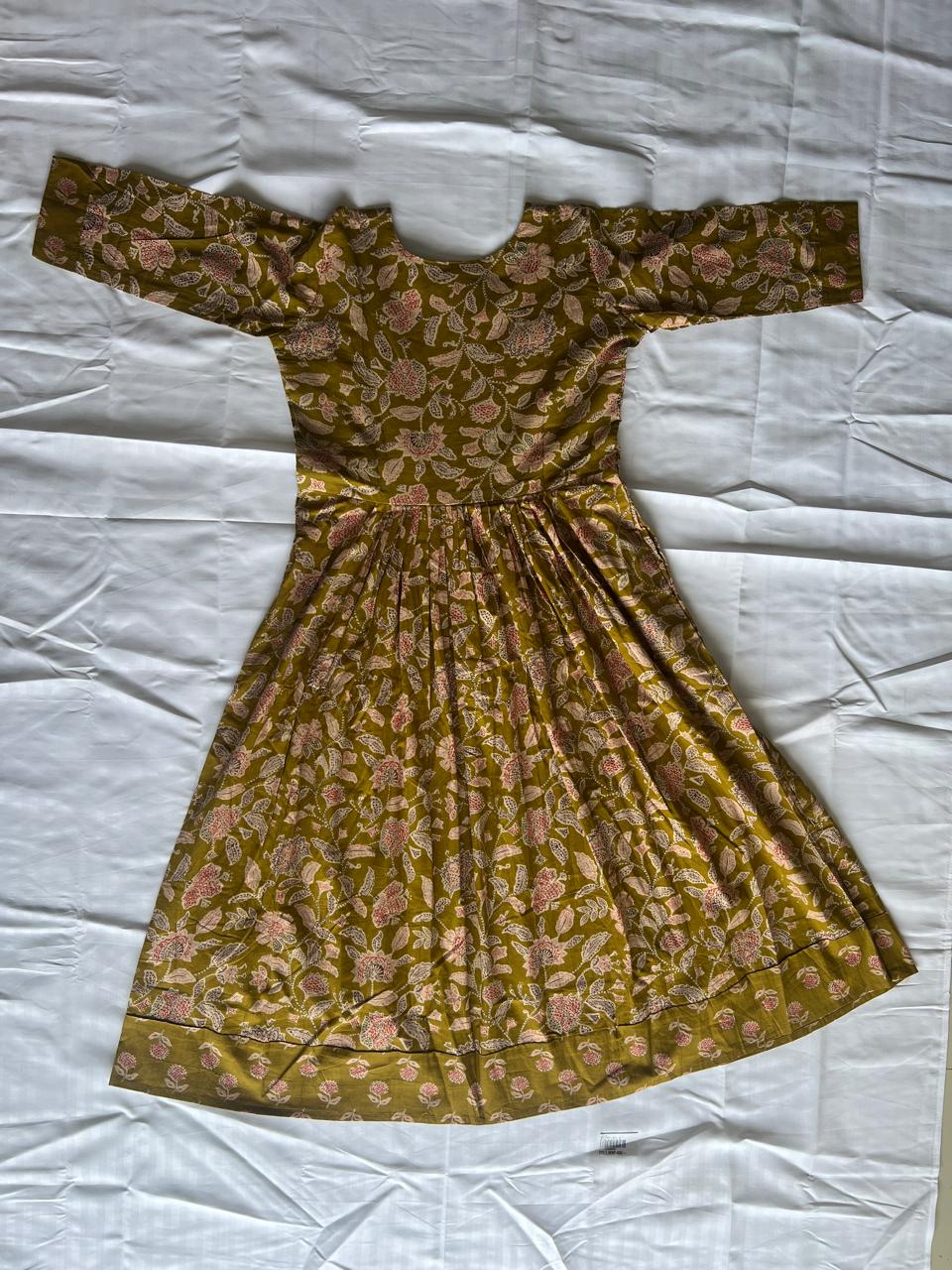 COTTON FLORAL FROCK