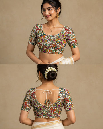 POSITION PRINTING WORK BLOUSE
