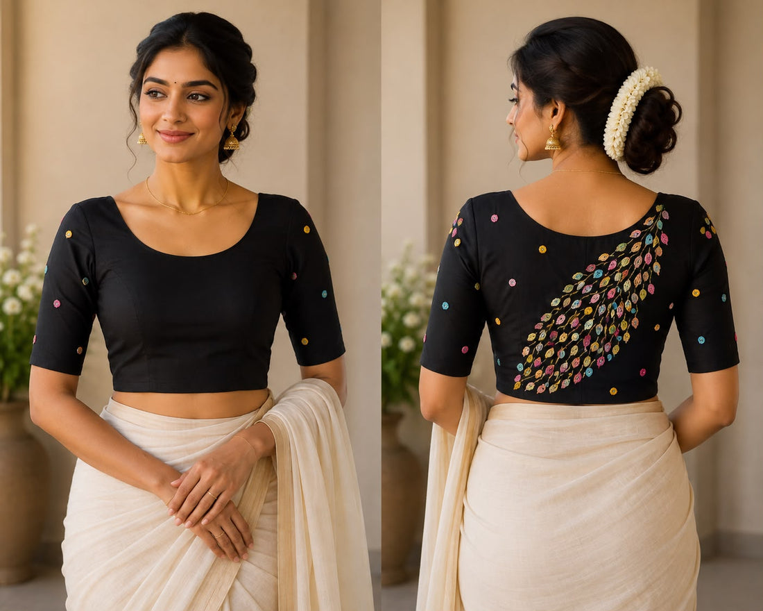 LEMON GREEN EMBROIDERY