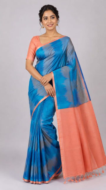 PLAIN MANGALAGIRI PATTU SAREE