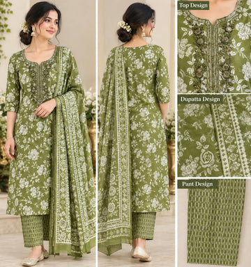 EMBROIDERY DRESS MATERIAL