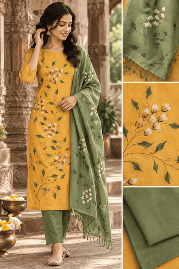 COTTON PRINTED DRESS MATERIAL