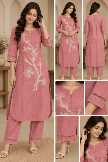 LINEN COTTON COORD SET
