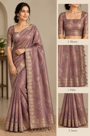 LEAF TISSUE SAREE