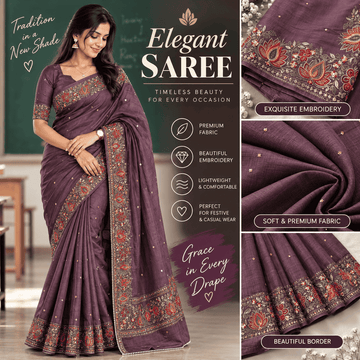 SEMI-TUSSAR SAREE