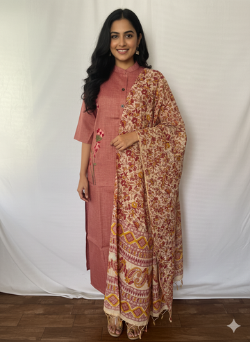 Dark Copper Kurti