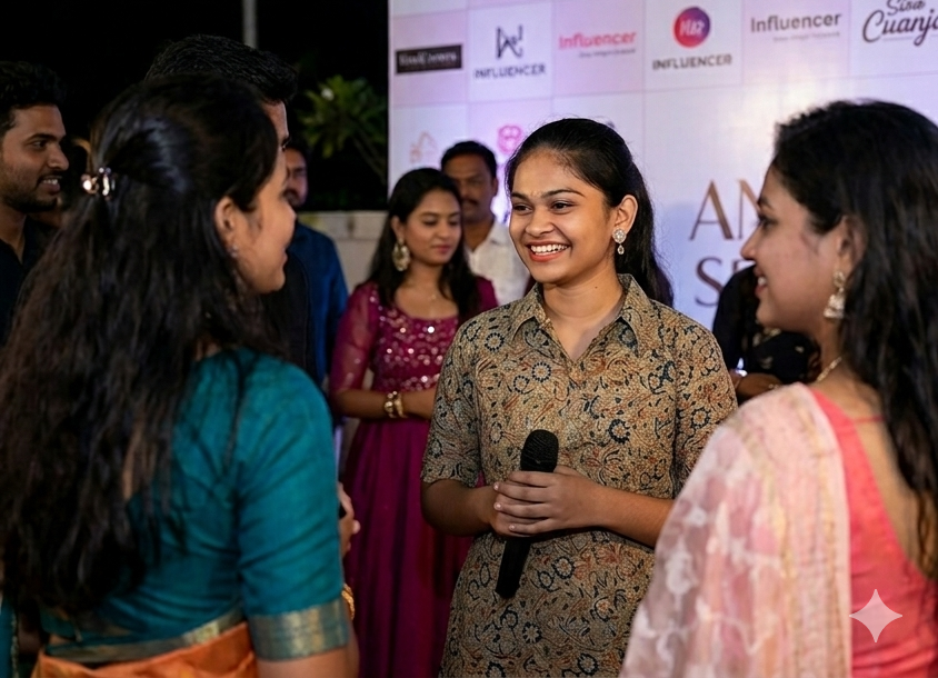Olive Kalamkari Kurti