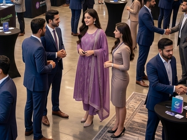 Purple Mul Chenderi Three-Piece Set