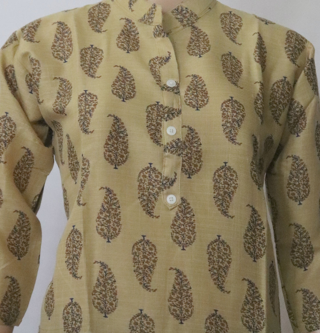 Sandal Wood Digital Printed Kurti Set