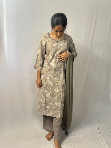 Grey & Beige 3 Piece Set