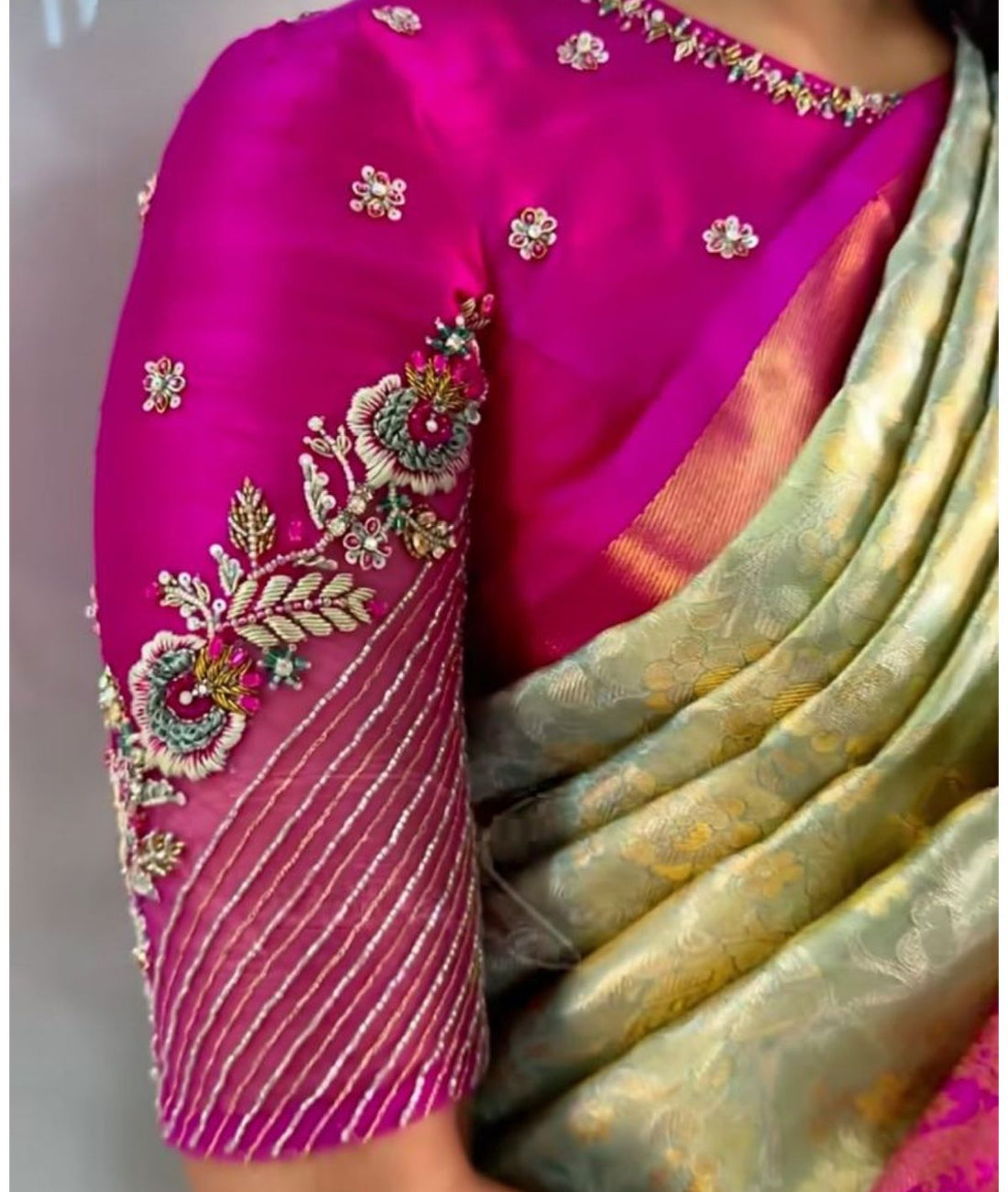 Customised Round Neck Blouse