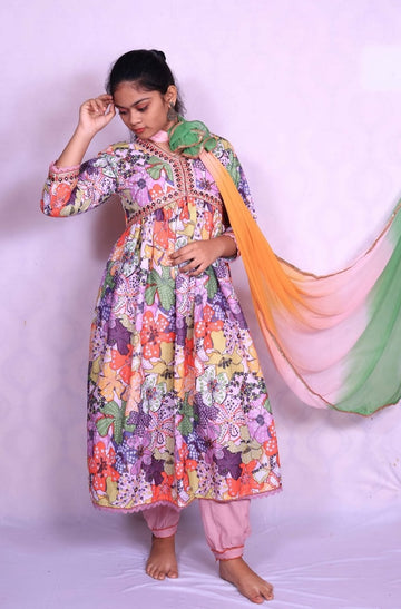 Multi Colour Floral Set
