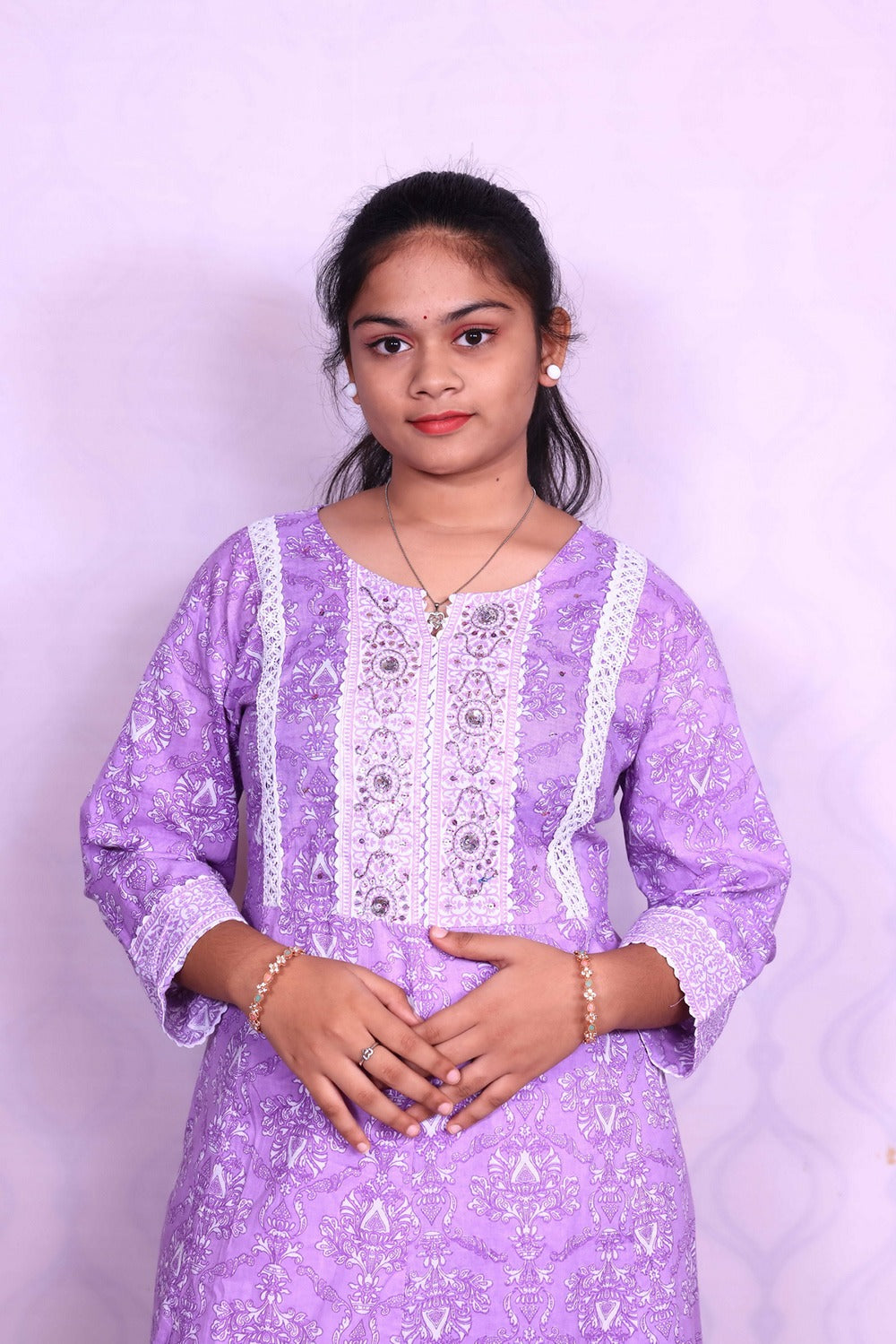 Lavender Jaipur Cotton Set
