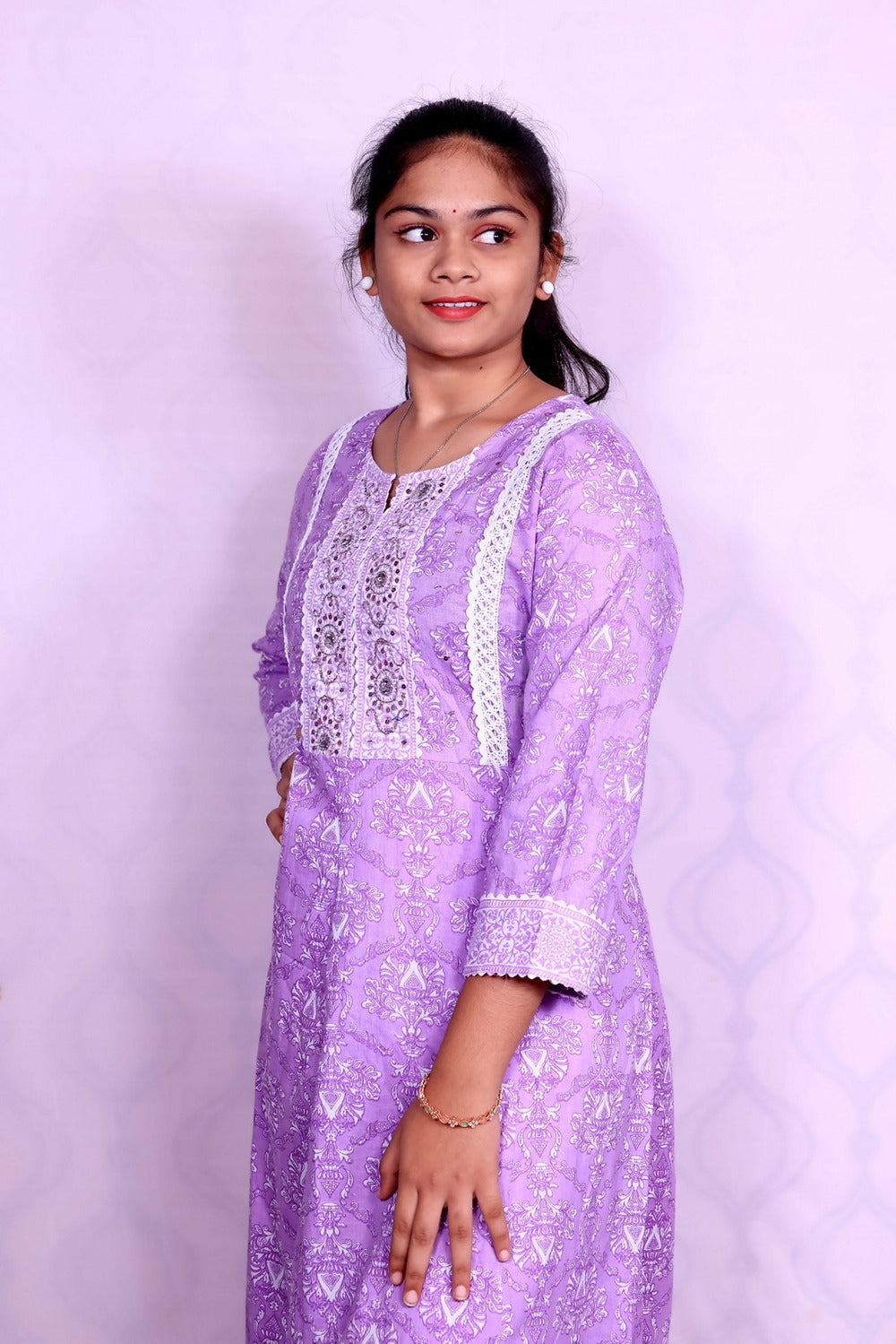 Lavender Jaipur Cotton Set