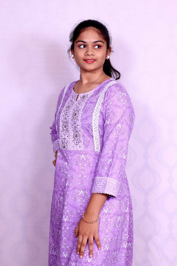 Lavender Jaipur Cotton Set