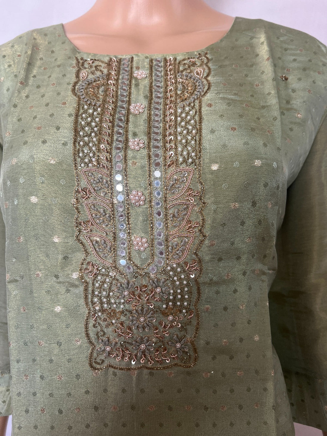 Pista Green Kurti