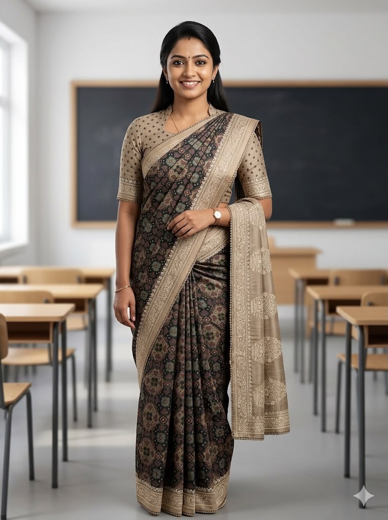 SEMI-TUSSAR SAREE