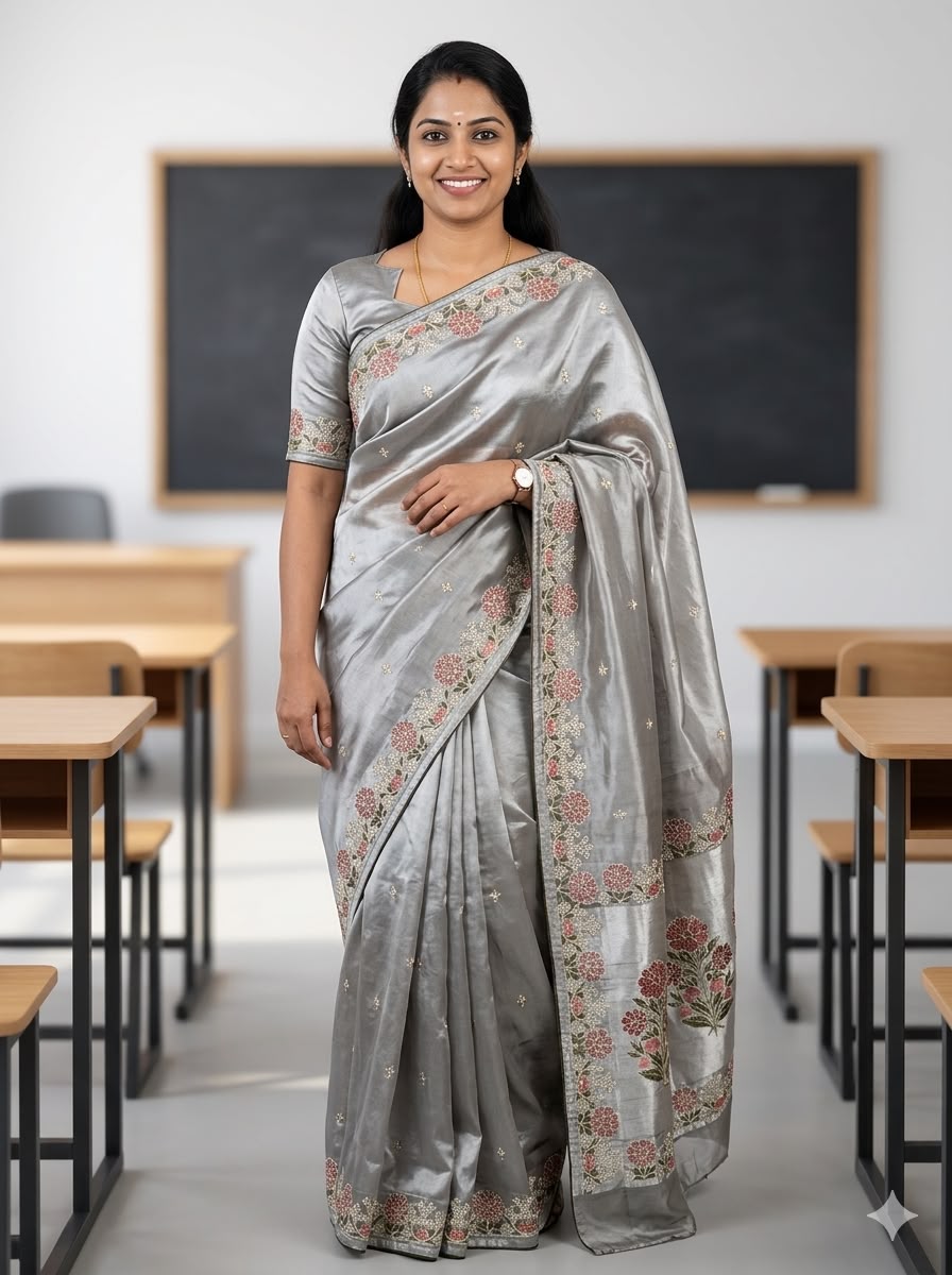 SEMI-TUSSAR SAREE
