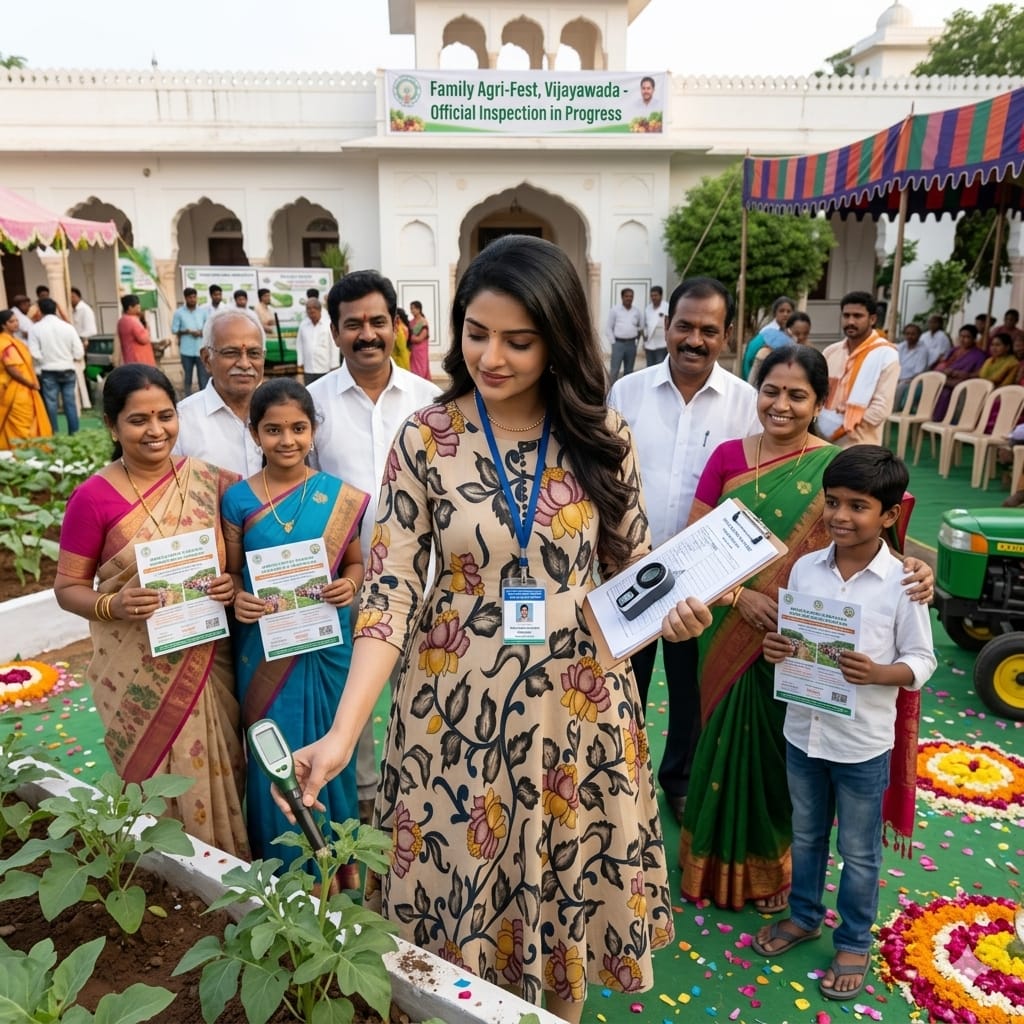 Cream Color Bright Lotus Printed Umbrella Kurti