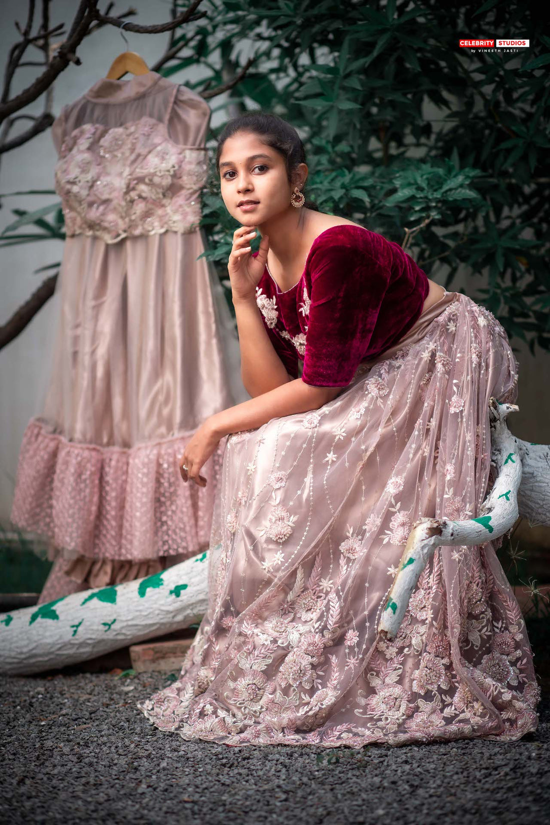 Purple & Lavender Lehenga Set
